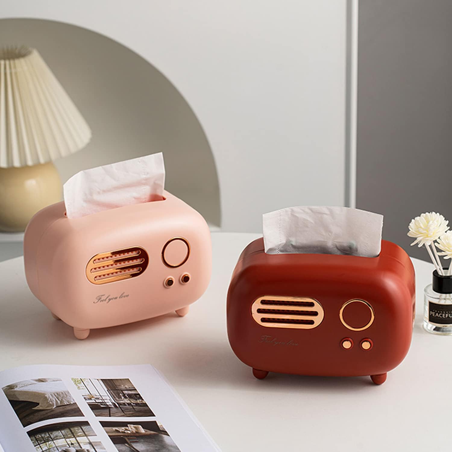 Tissue Cover Box, Bathroom Vanity Countertops, Cute Tissue Box for Bedroom & Bathroom Tissue Cover Box, Bathroom Vanity Countertops, Cute Tissue Box for Bedroom & Bathroom